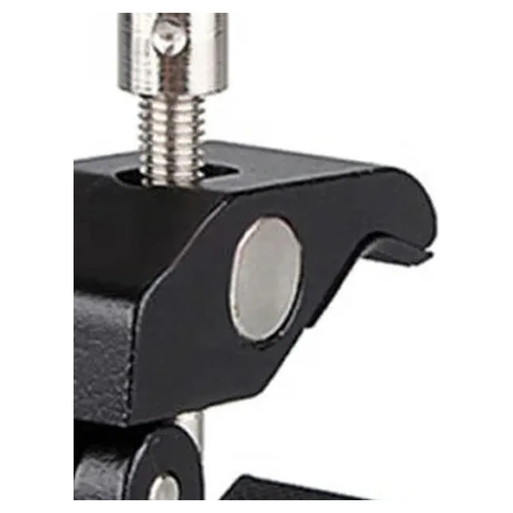 Close up of the super clamp jaw and screw